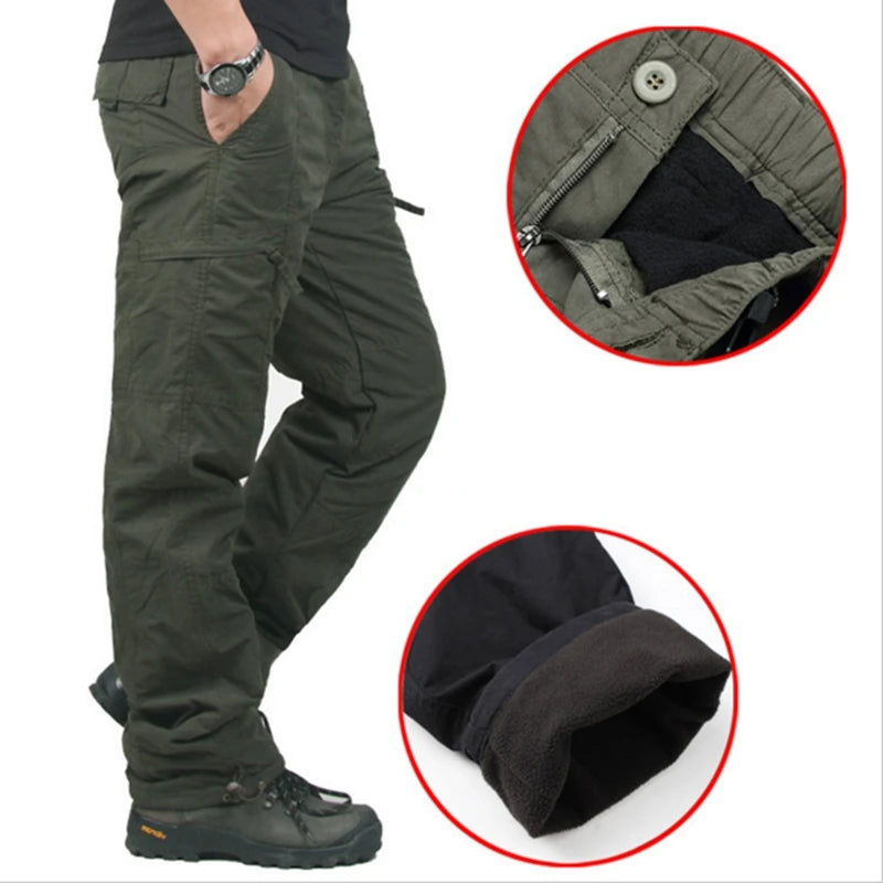 Double Layer Military Army Camouflage Trousers