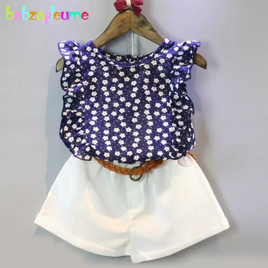 Summer Toddler Girl Clothing Set