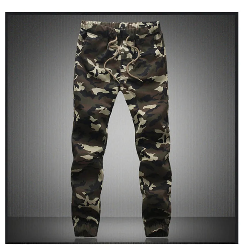 Camouflage Military Pants Loose Comfortable Cargo Trousers