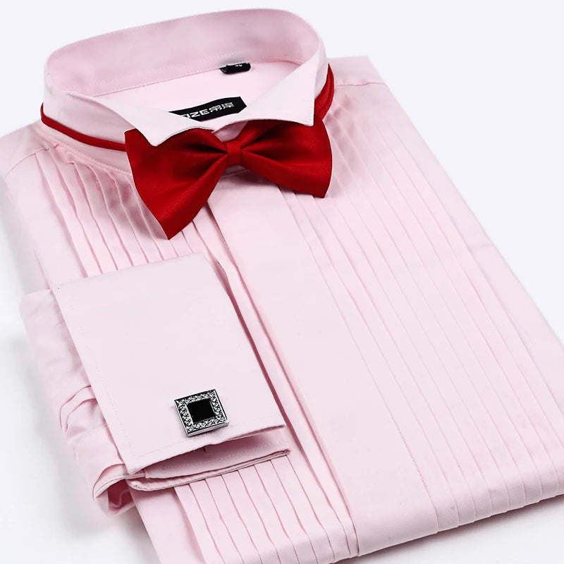 Men's French Cuff Tuxedo Shirt