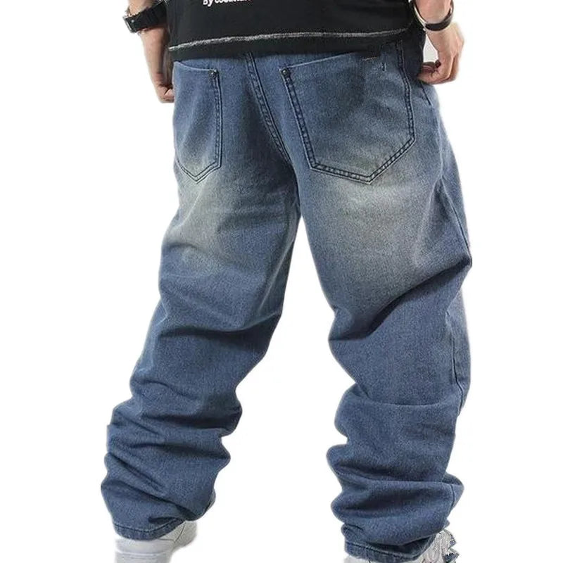 Man Loose Jeans Hip hop Skateboard Jean