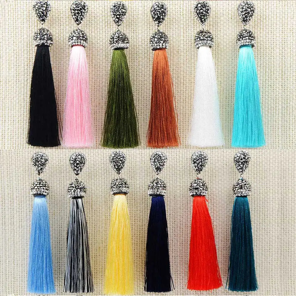 Tassel Earrings Handmade Bohemian