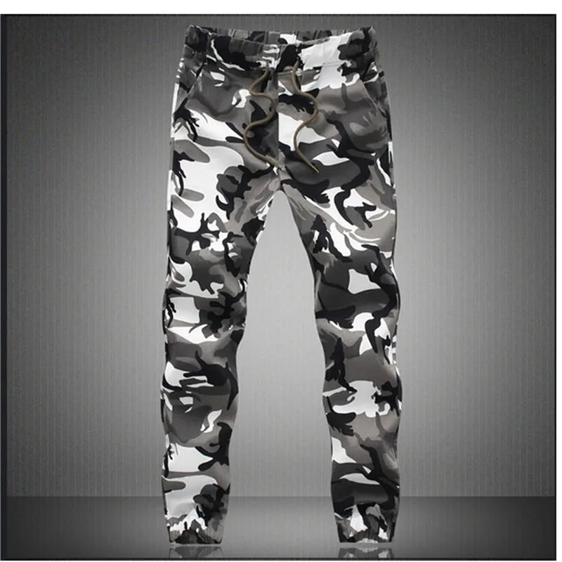 Camouflage Military Pants Loose Comfortable Cargo Trousers