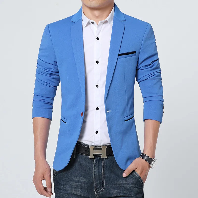 Luxury Men Blazer Slim Fit