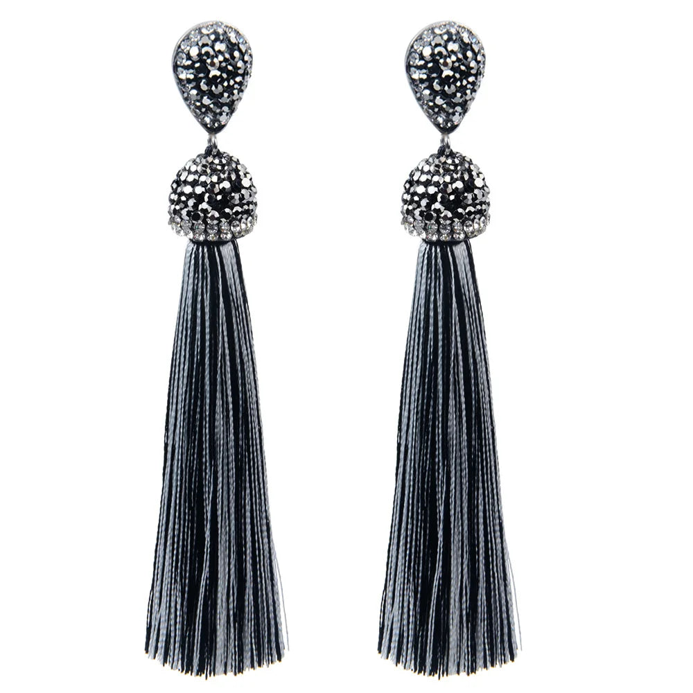 Tassel Earrings Handmade Bohemian