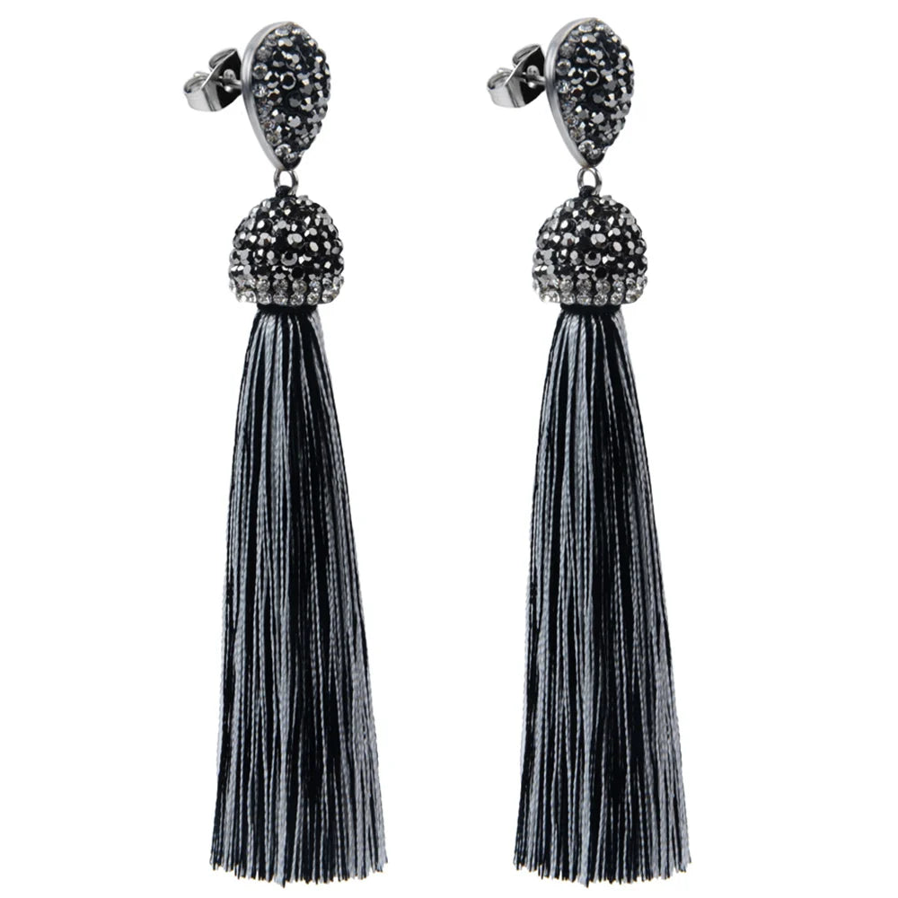 Tassel Earrings Handmade Bohemian