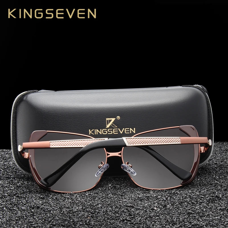 KINGSEVEN Retro Sun glasses Polarized