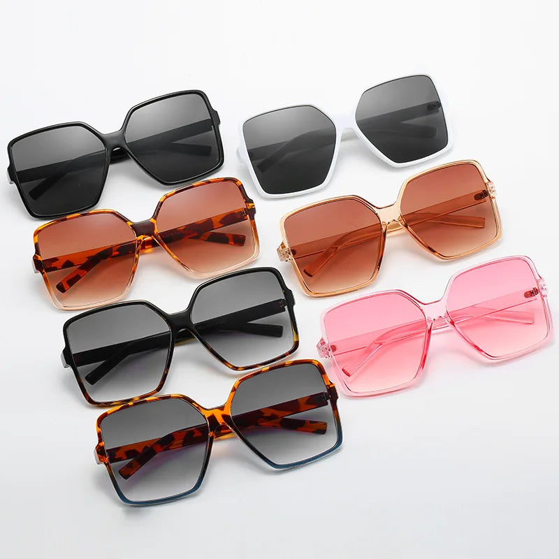 Oversized Designer Square Women Sunglasses