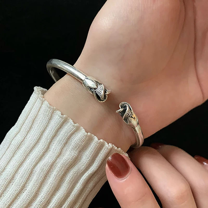 Handmade Silver Color Bracelet