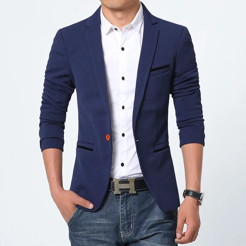 Luxury Men Blazer Slim Fit