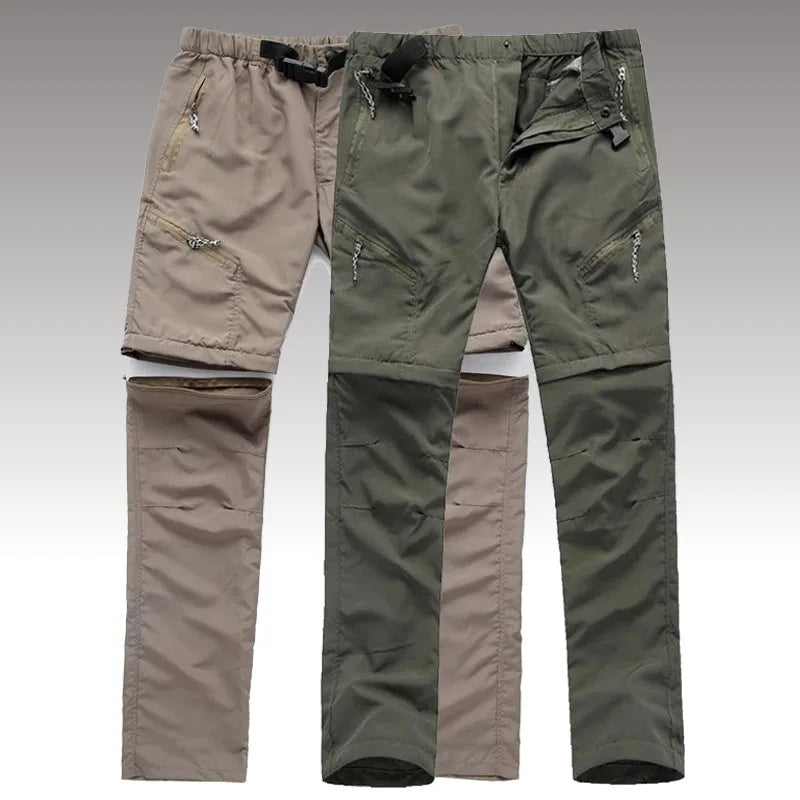 Detachable Quick Dry Cargo Pants