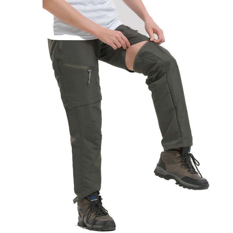 Detachable Quick Dry Cargo Pants