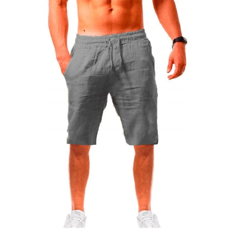 Men's Cotton Linen Shorts