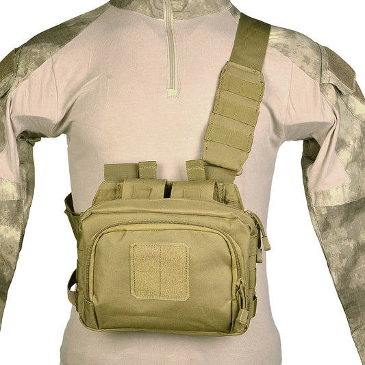 Tactical 2 Banger Bag Messenger Range Bags