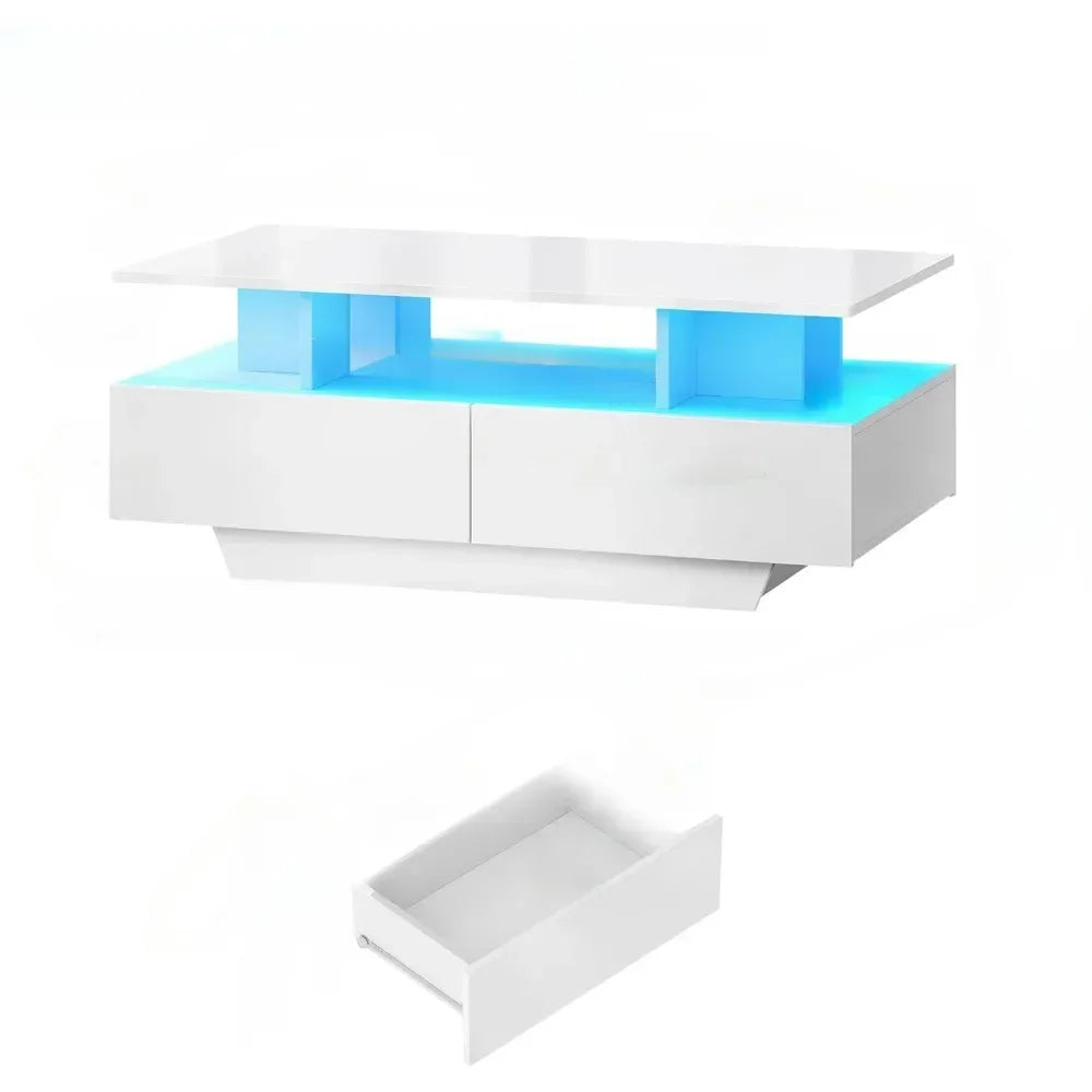 High Glossy LED Coffee Tables