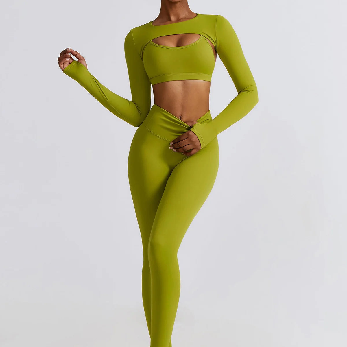 Yoga Set 2/3pcs Women Sleeveless/Long Sleeve Suits Fitness Gym Set Tracksuits Leggings High Quality