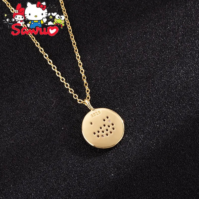 Hello Kitty Diamond Pendant Necklace