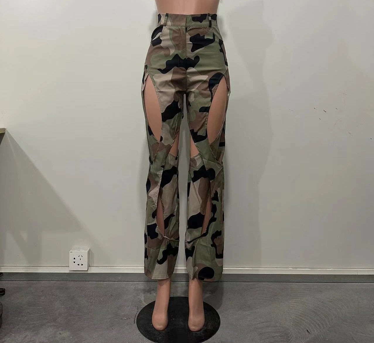 High Waist Wide Leg Pants