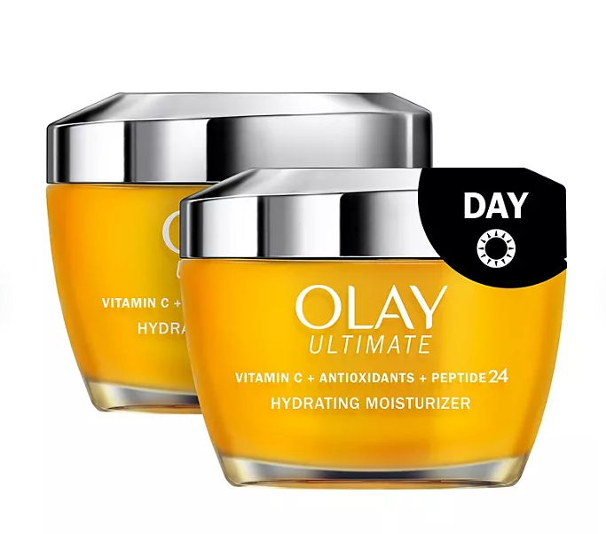 Olay Ultimate Vitamin C + Antioxidants + Peptide 24 Hydrating Moisturizer (1.7 oz., 2 pk.)