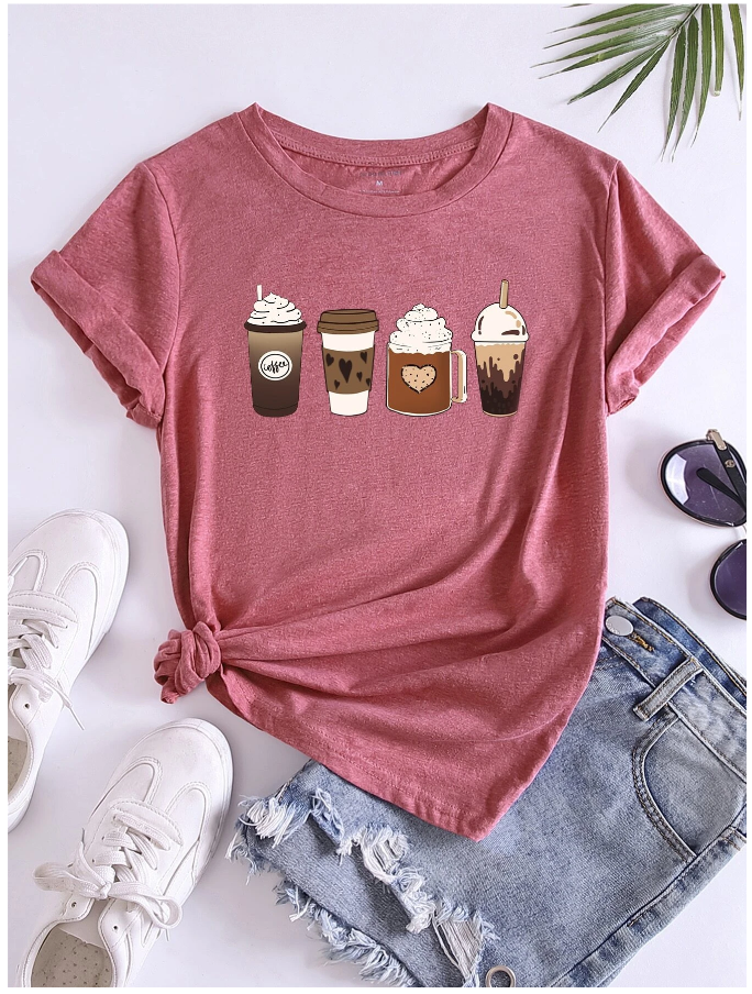 Coffee Print Tee