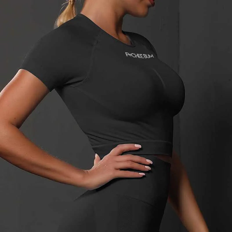 Women Gym Seamless Shirt