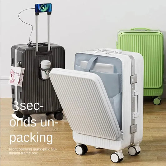 Multifunction Suitcase USB Phone Holder